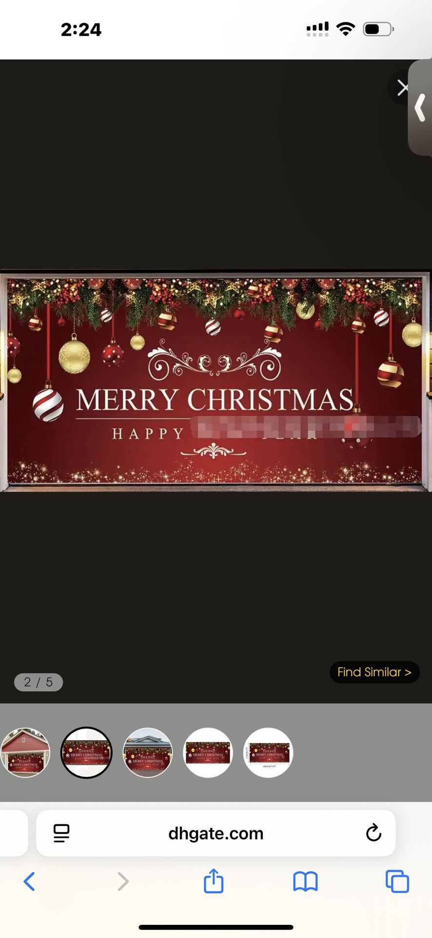 Garage Door Decoration (Double Car Garage Door)