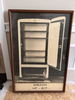 Vintage Framed Advertisement 