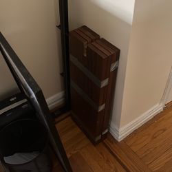 Ladder Shelf  Black Metal Wood Modern 