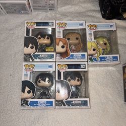 Sword Art Online Funko Pop Set 