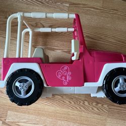Our Generation Doll Jeep Car $18