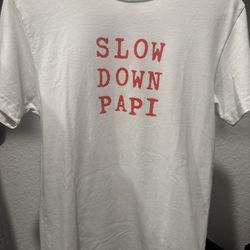 MADONNA MADAME X Tour SLOW DOWN PAPI T-Shirt Shirt size Small
