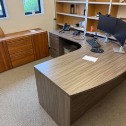 Desk L Desk, $325 Desk, $195 Drawer, $175 Return