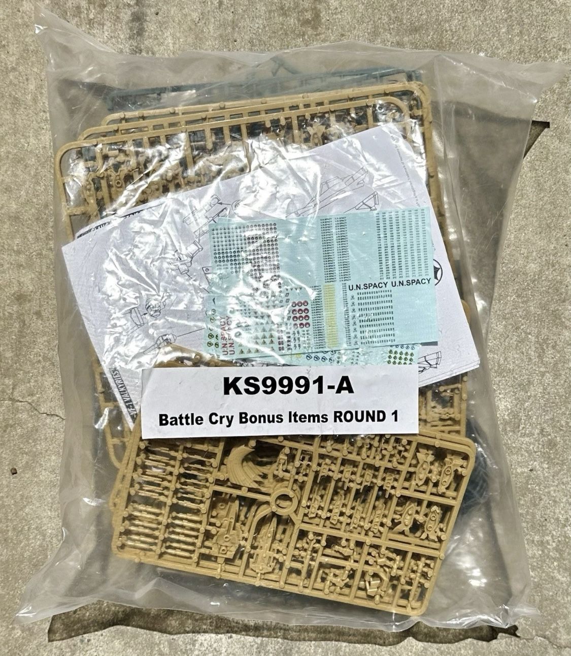 Palladium Robotech Battle Cry Board Game Round 1, Exclusive Bonus Items Figures