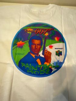 007 Goldeneye James Bond Paintball Mode T-shirt