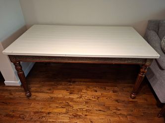 Solid Wood Painted Dining Table