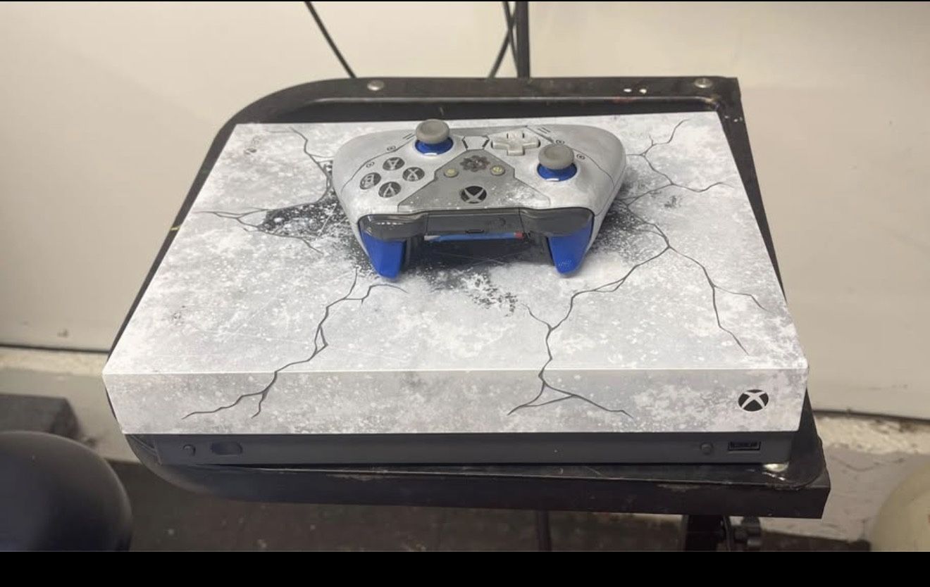 Xbox 1 x gears of war edition