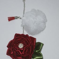 keychain eternal flower for women purse