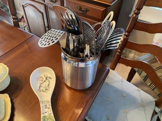Utensil Set and Holder