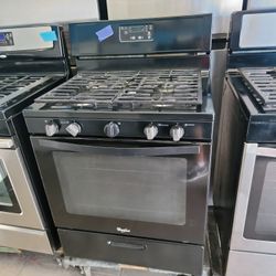 Stove Whirpool Black