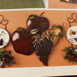 Home Interiors Frutas Grandes De Metal