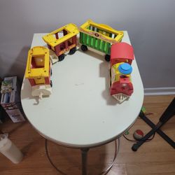 Vintage Fisher Price Little People Circus Train Play Set #991 