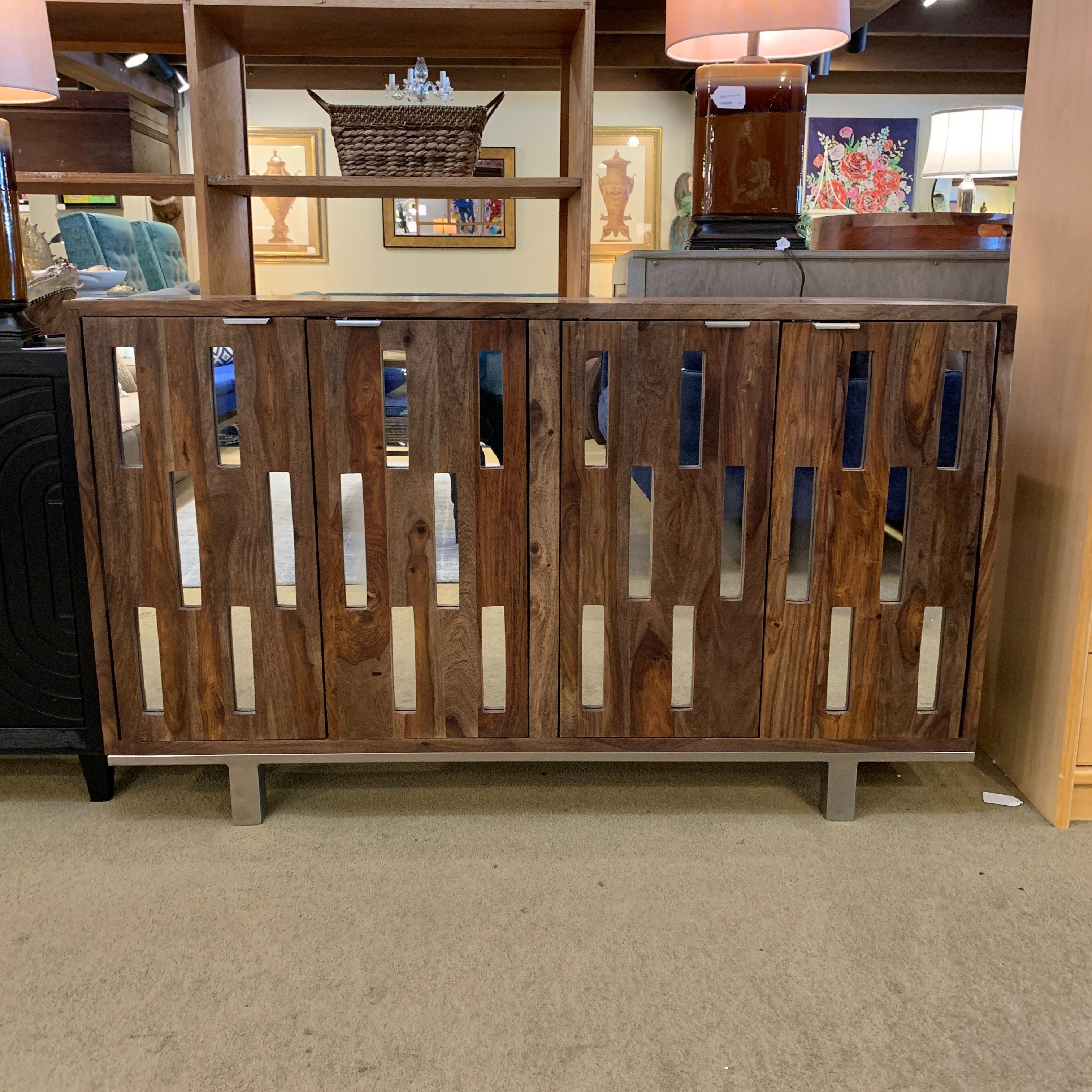 Sheesham 4 Door Sideboard