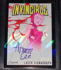 2026 Keepsake Invincible Atom Eve Laser Signagraph Card  1/1