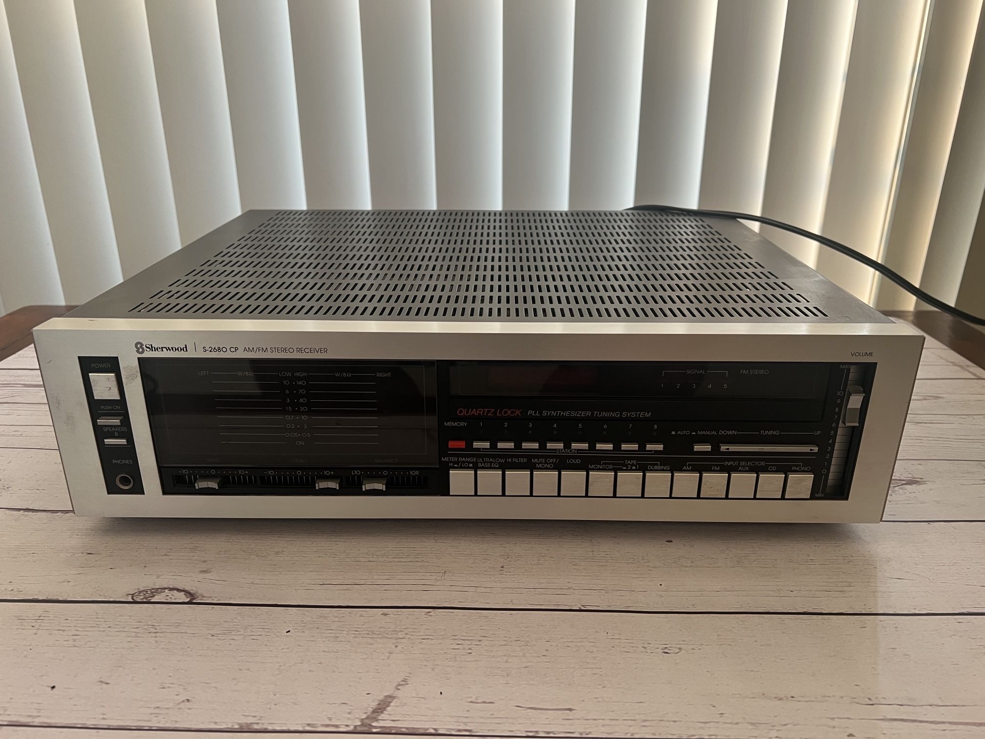 Vintage Sherwood S-2680 CP AM/FM Receiver
