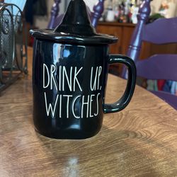 Rae Dunn Drink Up Witches Mug 
