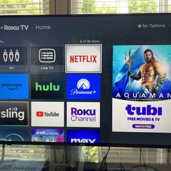 55” ONN Roku TV 4k LED