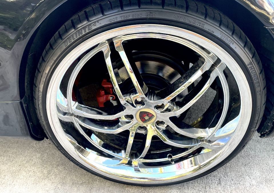 22 Inch Merceli Wheels With Tires 5x112