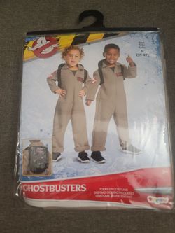 Ghostbusters kid's costume size 3T-4T
