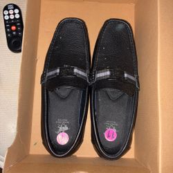 Beverly Hills Polo Club Black Loafers Size 11