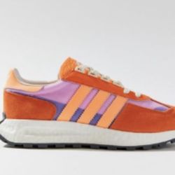 adidas Retropy E5 GX9819 Impact Orange Bliss Lilac Men's Athletic Sneakers M9