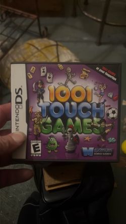 1001 Touch Games Nintendo DS