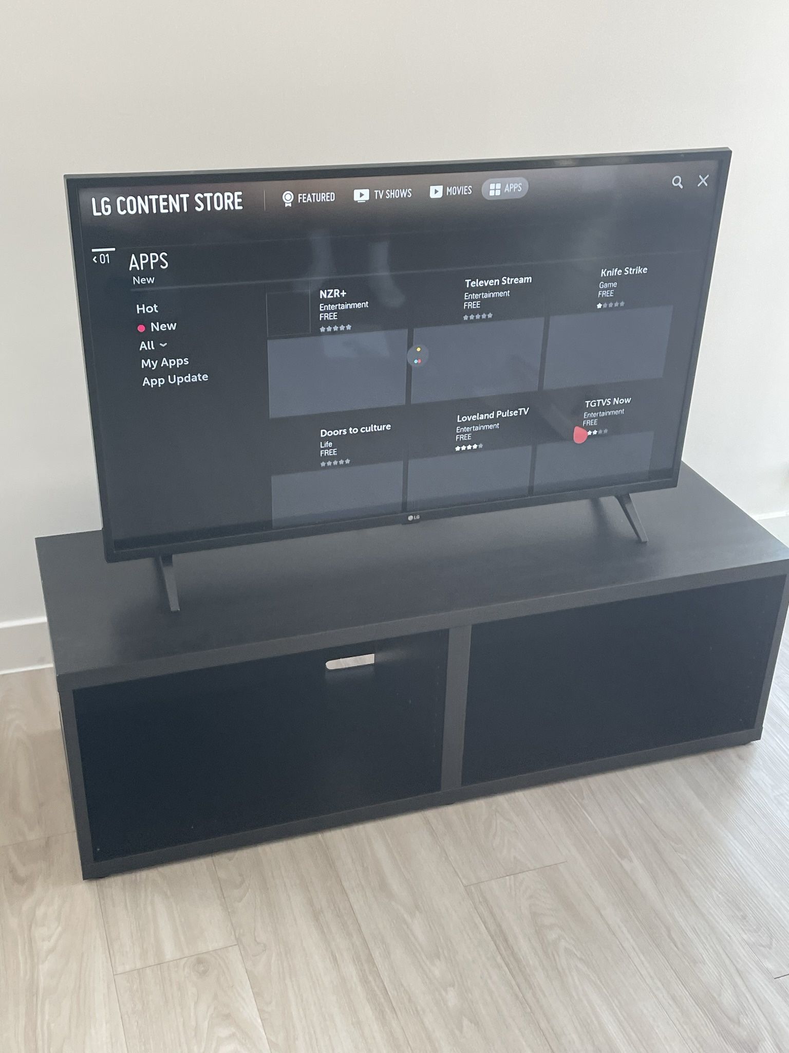 TV Stand (TV NOT INCLUDED)