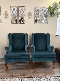 VELVET CHAIR SET