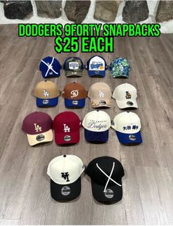 MLB New Era Dodgers 9forty A Frame SnapBack Hat