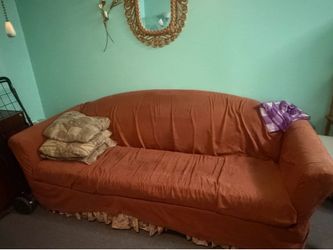 Sofa with sofa cover