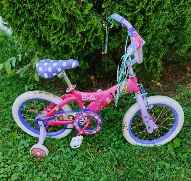 Barbie Small Bike Girls Good Condition