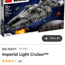 Lego Imperial Light Cruiser 75315 New/Sealed