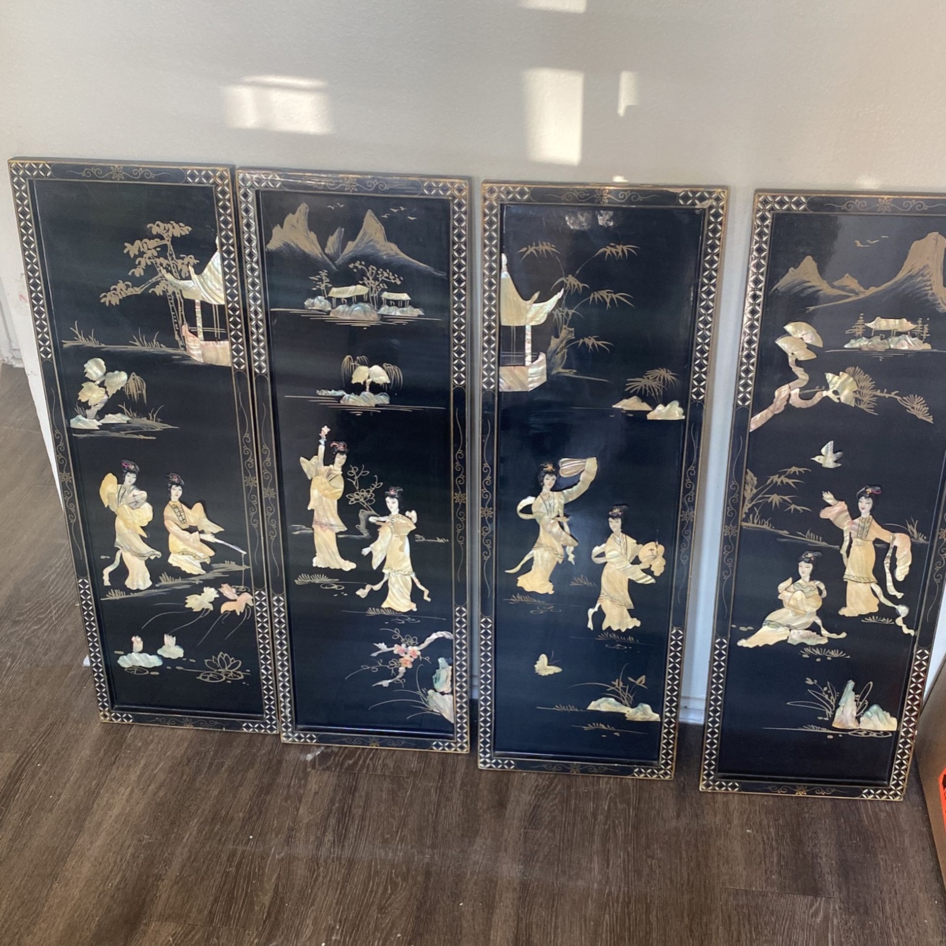 Antique “Mother Of Pearl “ Asian Art