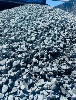 3/4 gravel for sale, crushed rock, grey color 5 Yards  $400