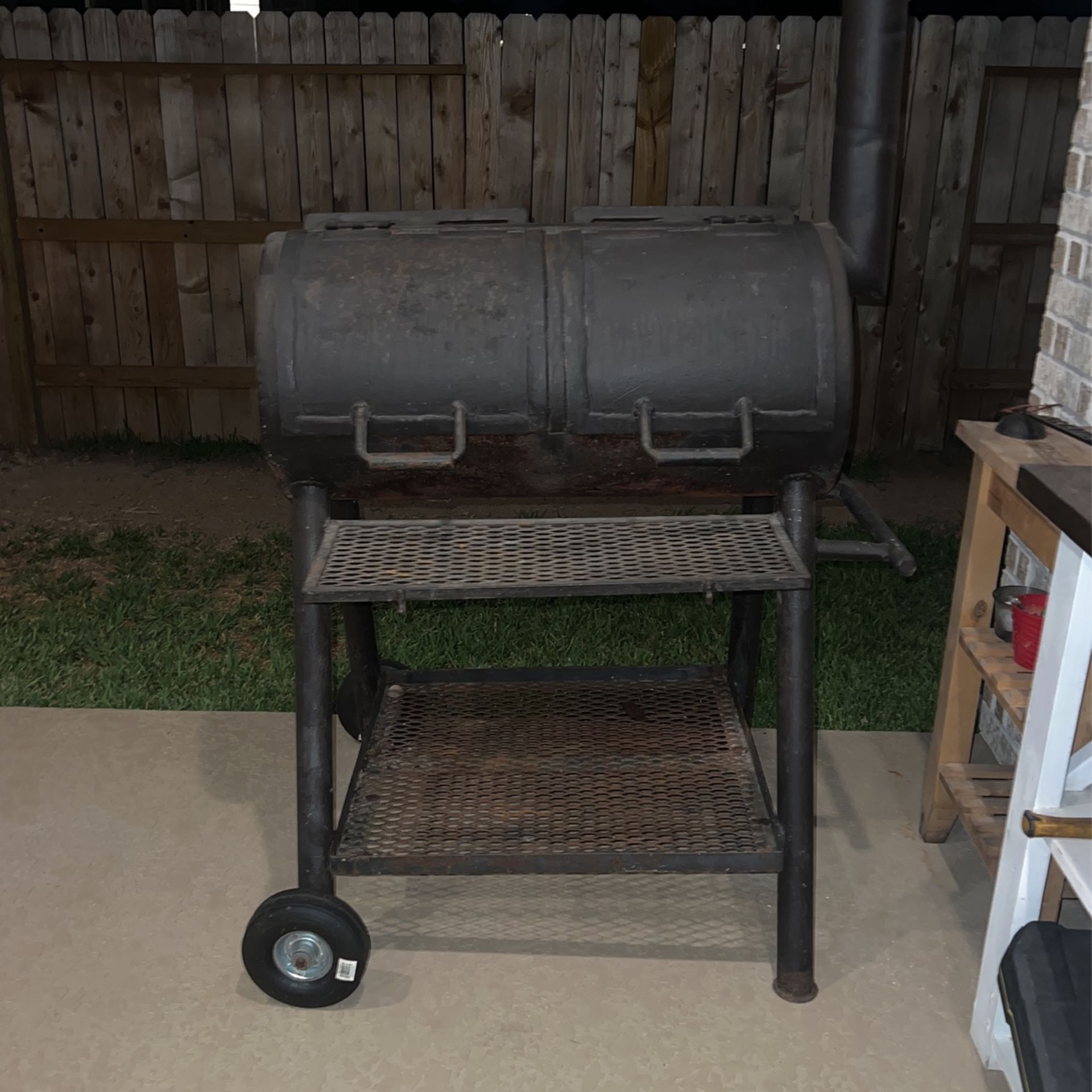 BBQ pit