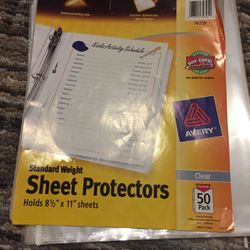 Clear Sheet Protectors