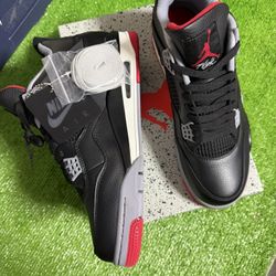 Jordan Retro 4 Bred Reimagined 
