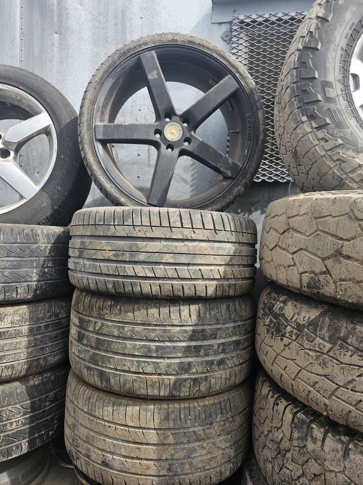 Mercedes-Benz Rims And Tires For Sale