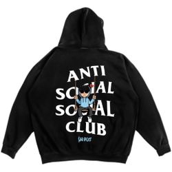 Anti Social Social Club x Sad Boyz Hoodie  Black  Size 2XL 