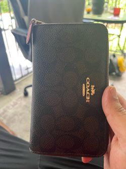 Luxury coach wallet
