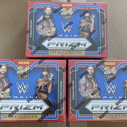 2022 PANINI PRIZM WWE TRADING CARDS BLASTER BOX