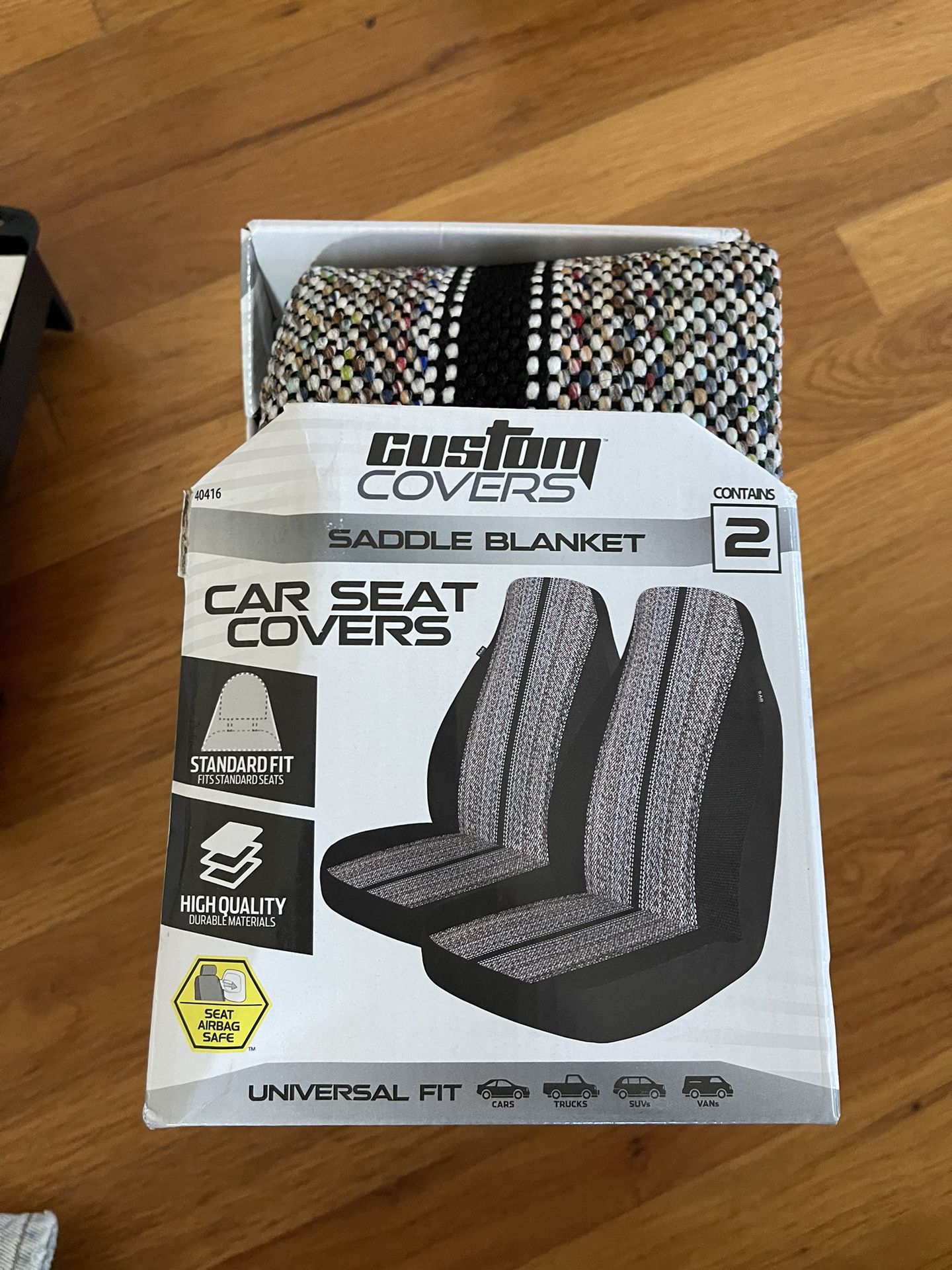 Custom Covers Saddle Blanket Car Seat Covers