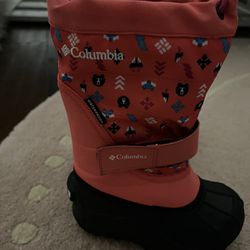 Columbia Toddler Size 8 Snow Boots