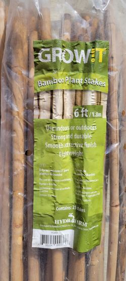 Bamboo plant stakes 6ft
