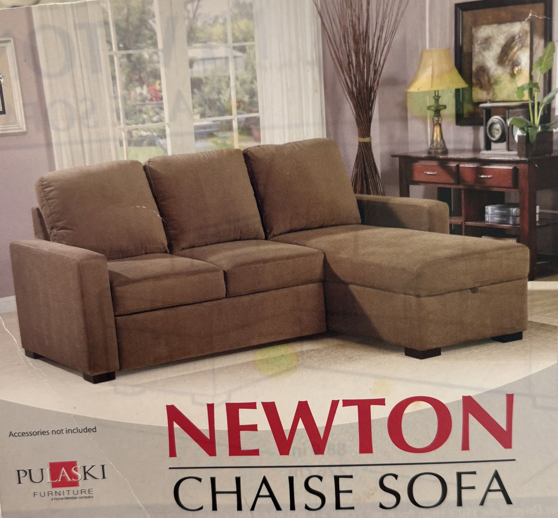 Pulaski Newton Chaise Pull Out Sofa Bed
