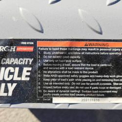 Vehicle Dolly, Set Of Four 1500 LB Weight Capacity Each