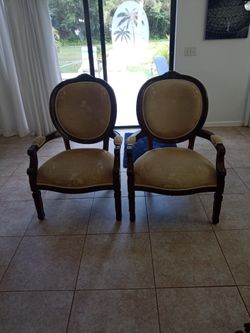2 Heavy Duty Chairs.Very Sturdy. Price For The Pair