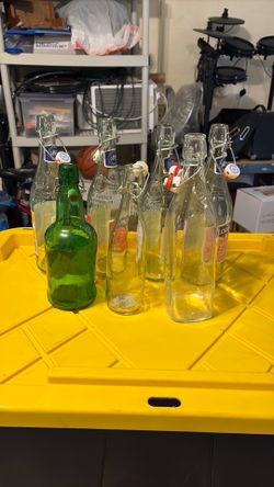 Swing Top Glass Bottles