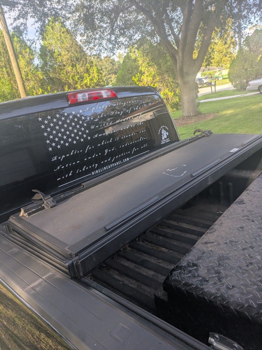 6.5 Ft Hard Folding Bed Cover