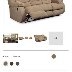 Double Recliner Couch / Sofa